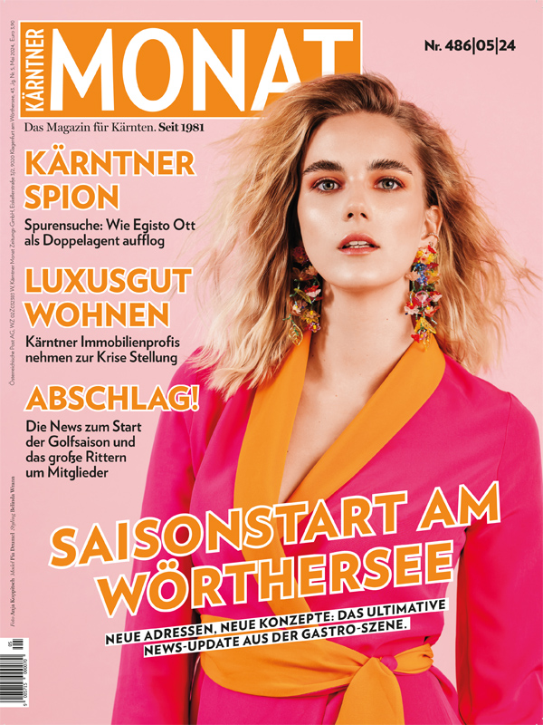 Magazincover für Kärntner MONAT Mai 2024